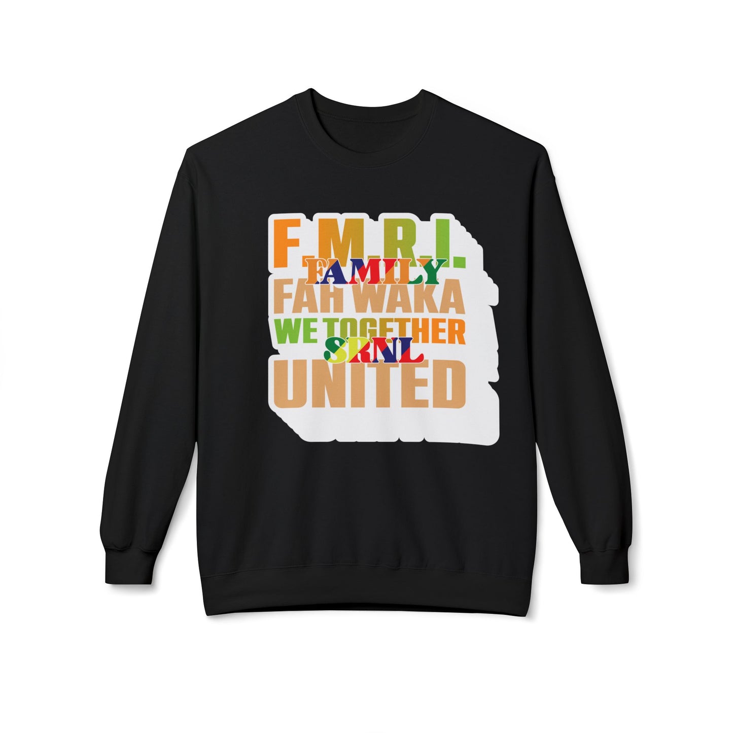 Family United Fleece Sweatshirt, Cozy Crewneck, Unisex Apparel, Gift for Families, Celebrationwear, Everyday Comfort