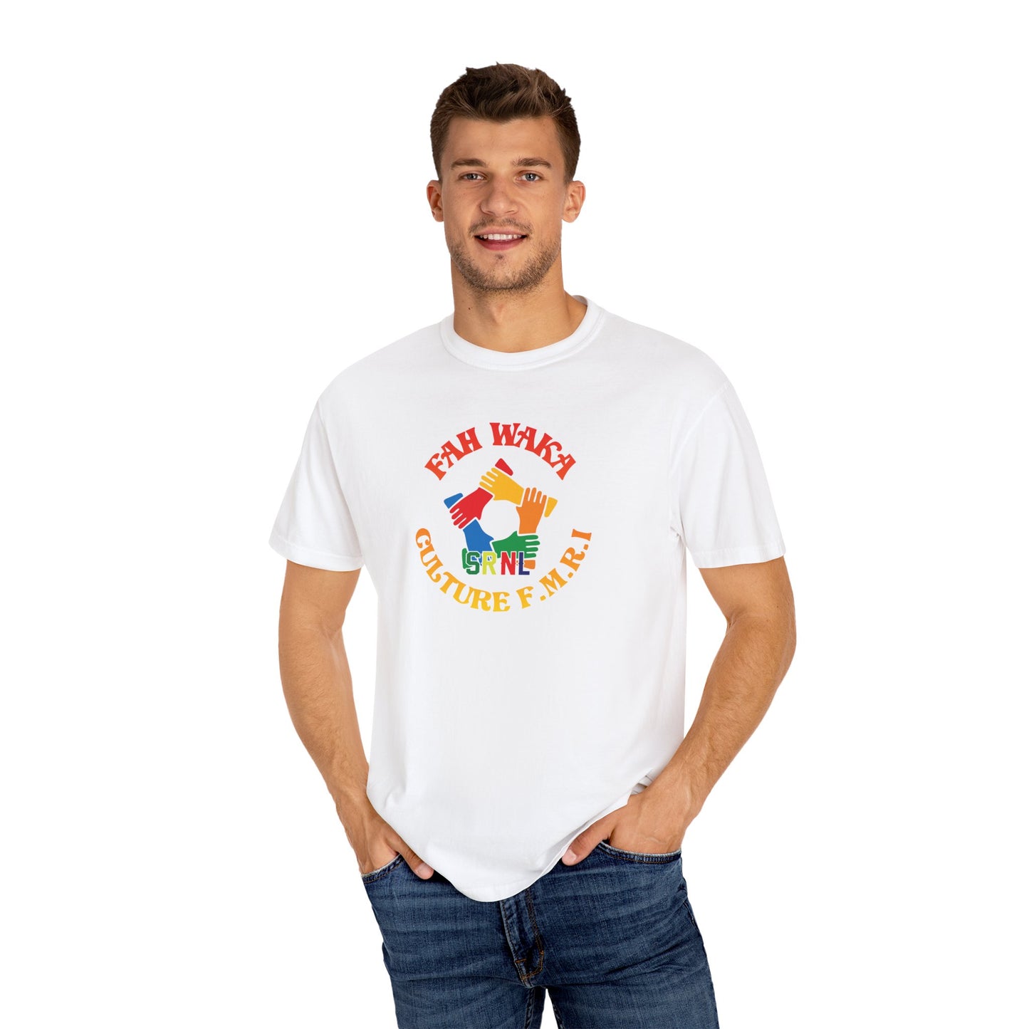 Cultural Unity T-Shirt | Vibrant Garment-Dyed Tee for All Occasions, Perfect for Festivals, Gifts, Casual Wear, Celebrations