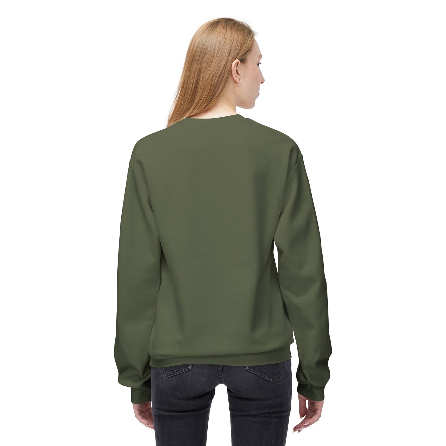 Unisex Fleece Crewneck Sweatshirt - Always Familiari, Casual Wear, Perfect Gift, Cozy Style, Everyday Comfort