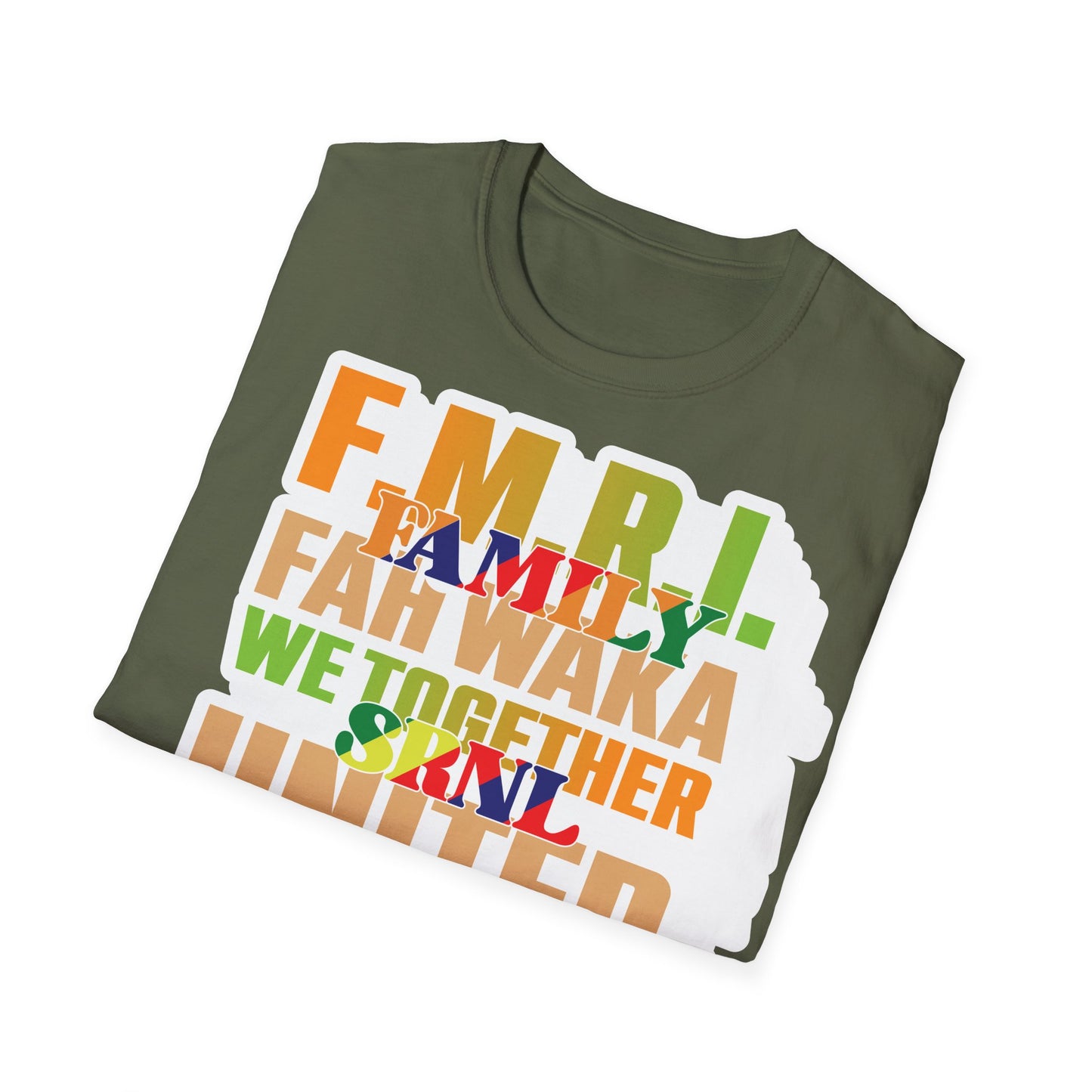 Family Unity Unisex Softstyle T-Shirt, Family Gathering Tee, Matching Family Shirt, Casual Wear, Gift for Families