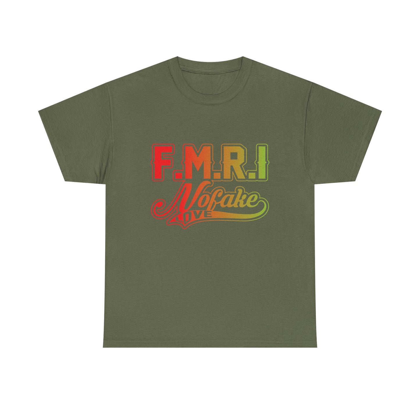 F.M.R.I. Love Unisex Heavy Cotton Tee, Casual Graphic Tee, Trendy T-Shirt, Perfect for Gifting, Affirmation Apparel