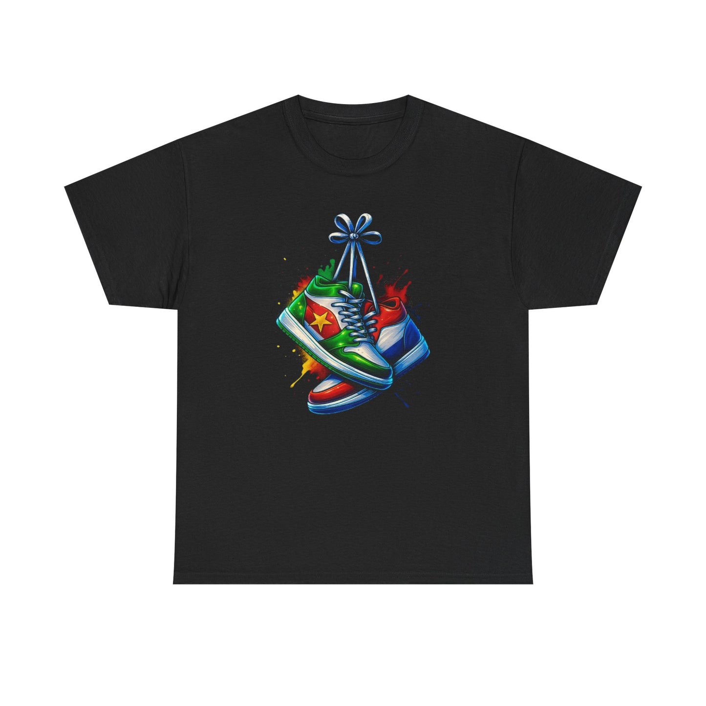 Colorful Sneaker Art Tee, Unisex Graphic T-Shirt for Streetwear Lovers, Perfect for Casual Outings, Gifts for Sneakerheads, Fun [...]