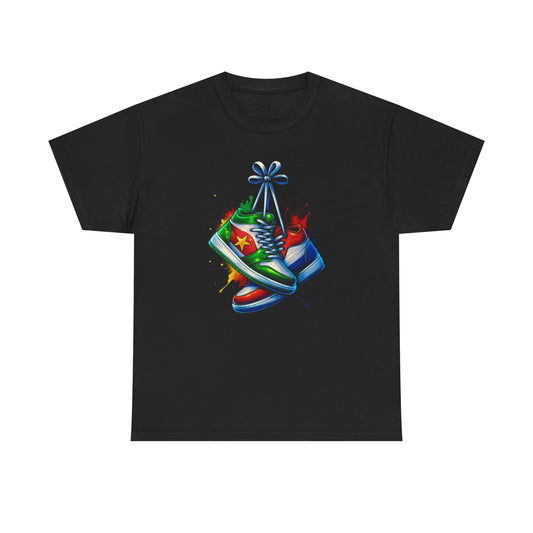 Colorful Sneaker Art Tee, Unisex Graphic T-Shirt for Streetwear Lovers, Perfect for Casual Outings, Gifts for Sneakerheads, Fun [...]